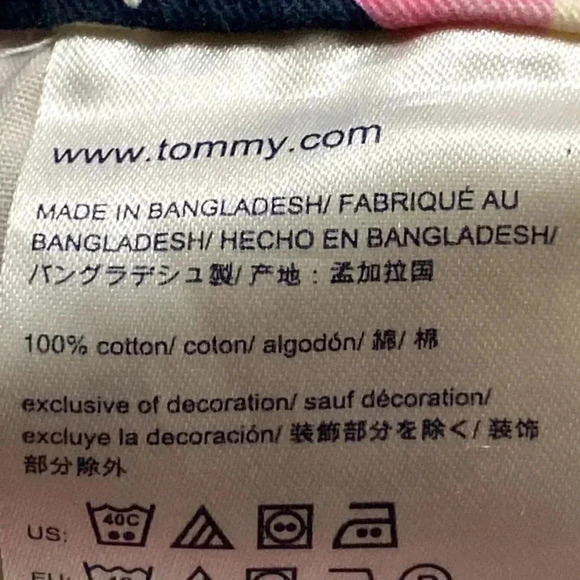 TOMMY HILFIGER WOMENS SIZE 6 SHORTS FLORAL PRINT 4” INSEAM ZIP AND HOOK CLOSURE - Picture 11 of 11